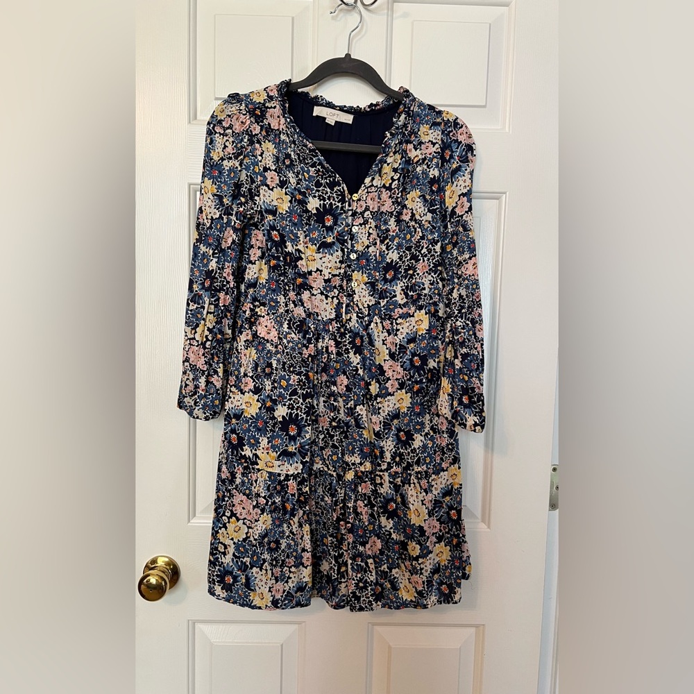 LOFT Floral Dress